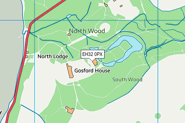 EH32 0PX map - OS VectorMap District (Ordnance Survey) EH32 0PX map - OS VectorMap District (Ordnance Survey)
