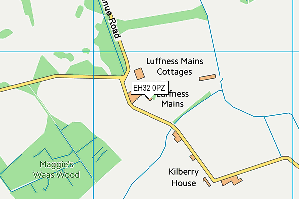 EH32 0PZ map - OS VectorMap District (Ordnance Survey) EH32 0PZ map - OS VectorMap District (Ordnance Survey)