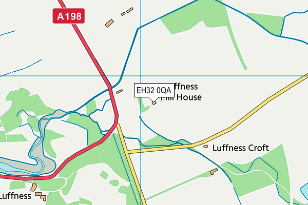 EH32 0QA map - OS VectorMap District (Ordnance Survey) EH32 0QA map - OS VectorMap District (Ordnance Survey)