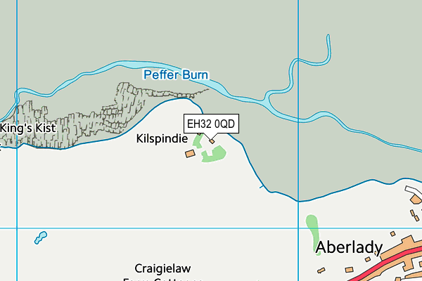 EH32 0QD map - OS VectorMap District (Ordnance Survey) EH32 0QD map - OS VectorMap District (Ordnance Survey)