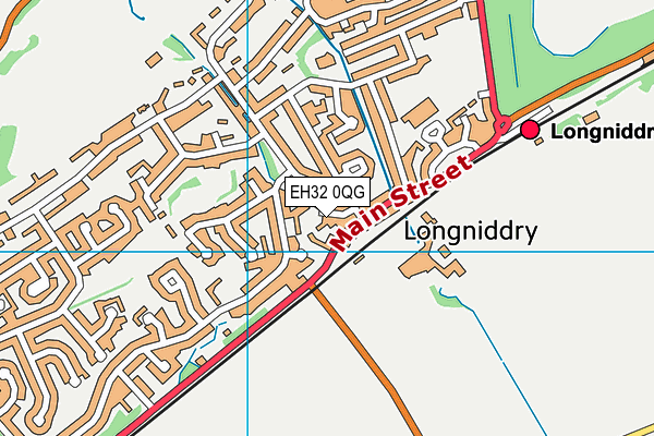 EH32 0QG map - OS VectorMap District (Ordnance Survey) EH32 0QG map - OS VectorMap District (Ordnance Survey)