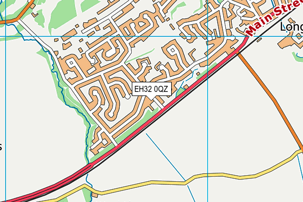 EH32 0QZ map - OS VectorMap District (Ordnance Survey) EH32 0QZ map - OS VectorMap District (Ordnance Survey)