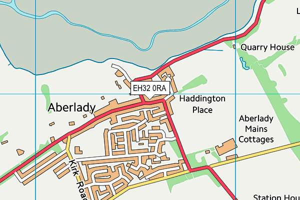 EH32 0RA map - OS VectorMap District (Ordnance Survey) EH32 0RA map - OS VectorMap District (Ordnance Survey)