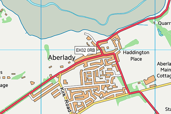 EH32 0RB map - OS VectorMap District (Ordnance Survey) EH32 0RB map - OS VectorMap District (Ordnance Survey)