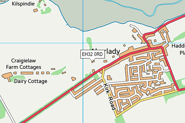 EH32 0RD map - OS VectorMap District (Ordnance Survey) EH32 0RD map - OS VectorMap District (Ordnance Survey)