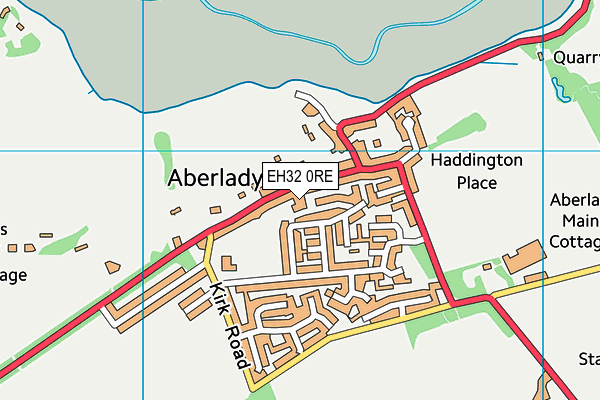 EH32 0RE map - OS VectorMap District (Ordnance Survey) EH32 0RE map - OS VectorMap District (Ordnance Survey)