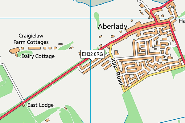 EH32 0RG map - OS VectorMap District (Ordnance Survey) EH32 0RG map - OS VectorMap District (Ordnance Survey)