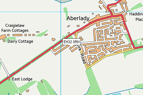 EH32 0RH map - OS VectorMap District (Ordnance Survey) EH32 0RH map - OS VectorMap District (Ordnance Survey)