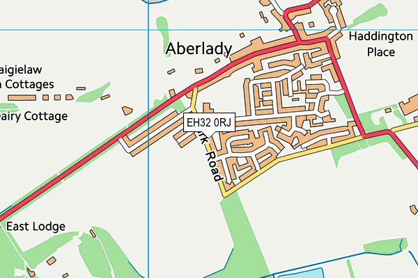 EH32 0RJ map - OS VectorMap District (Ordnance Survey) EH32 0RJ map - OS VectorMap District (Ordnance Survey)