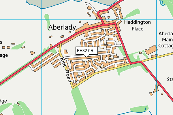 EH32 0RL map - OS VectorMap District (Ordnance Survey) EH32 0RL map - OS VectorMap District (Ordnance Survey)