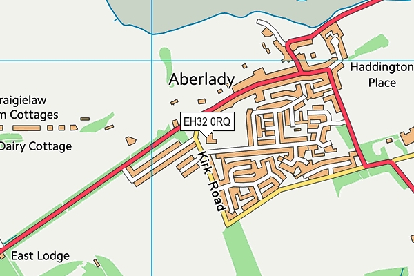 EH32 0RQ map - OS VectorMap District (Ordnance Survey) EH32 0RQ map - OS VectorMap District (Ordnance Survey)