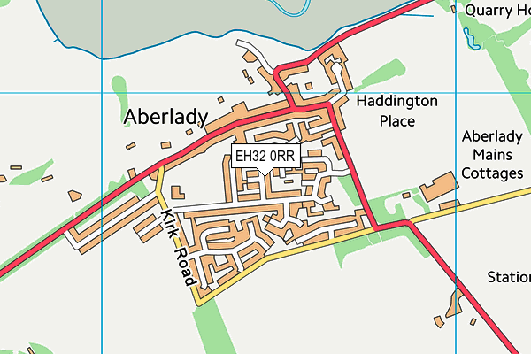 EH32 0RR map - OS VectorMap District (Ordnance Survey) EH32 0RR map - OS VectorMap District (Ordnance Survey)