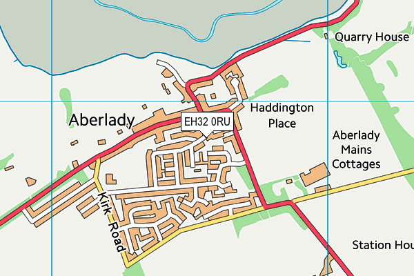 EH32 0RU map - OS VectorMap District (Ordnance Survey) EH32 0RU map - OS VectorMap District (Ordnance Survey)