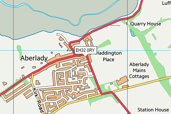 EH32 0RY map - OS VectorMap District (Ordnance Survey) EH32 0RY map - OS VectorMap District (Ordnance Survey)