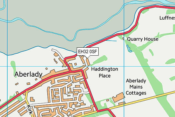 EH32 0SF map - OS VectorMap District (Ordnance Survey) EH32 0SF map - OS VectorMap District (Ordnance Survey)
