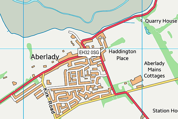 EH32 0SG map - OS VectorMap District (Ordnance Survey) EH32 0SG map - OS VectorMap District (Ordnance Survey)