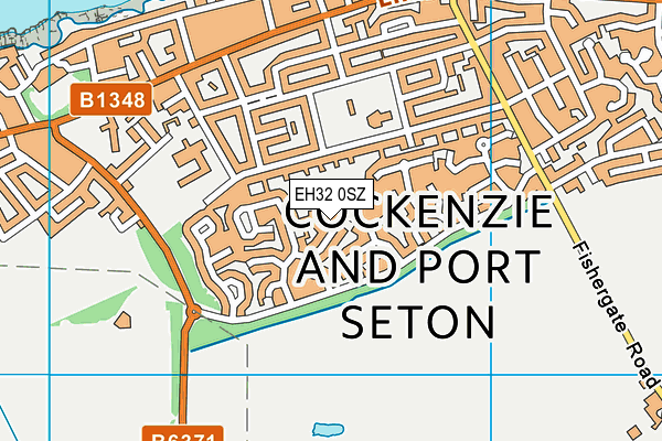 EH32 0SZ map - OS VectorMap District (Ordnance Survey) EH32 0SZ map - OS VectorMap District (Ordnance Survey)