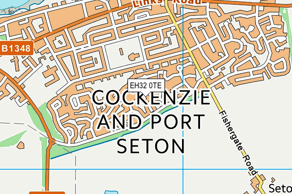 EH32 0TE map - OS VectorMap District (Ordnance Survey) EH32 0TE map - OS VectorMap District (Ordnance Survey)