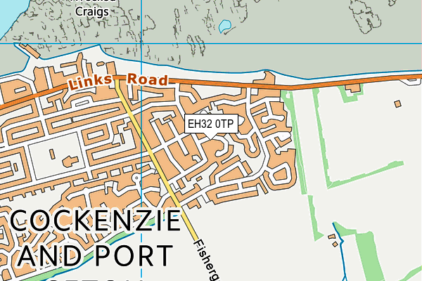 EH32 0TP map - OS VectorMap District (Ordnance Survey) EH32 0TP map - OS VectorMap District (Ordnance Survey)