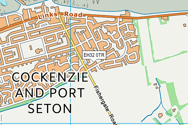 EH32 0TR map - OS VectorMap District (Ordnance Survey) EH32 0TR map - OS VectorMap District (Ordnance Survey)