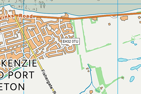 EH32 0TU map - OS VectorMap District (Ordnance Survey) EH32 0TU map - OS VectorMap District (Ordnance Survey)