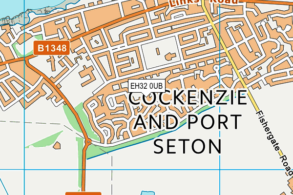EH32 0UB map - OS VectorMap District (Ordnance Survey) EH32 0UB map - OS VectorMap District (Ordnance Survey)