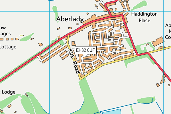 EH32 0UF map - OS VectorMap District (Ordnance Survey) EH32 0UF map - OS VectorMap District (Ordnance Survey)