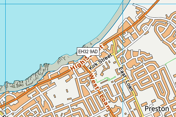 EH32 9AD map - OS VectorMap District (Ordnance Survey) EH32 9AD map - OS VectorMap District (Ordnance Survey)