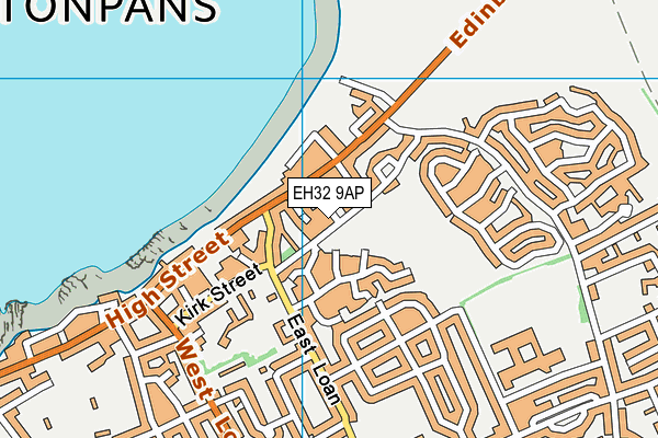 EH32 9AP map - OS VectorMap District (Ordnance Survey) EH32 9AP map - OS VectorMap District (Ordnance Survey)