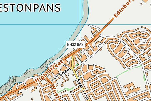 EH32 9AS map - OS VectorMap District (Ordnance Survey) EH32 9AS map - OS VectorMap District (Ordnance Survey)