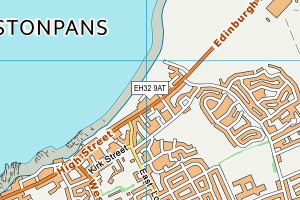 EH32 9AT map - OS VectorMap District (Ordnance Survey) EH32 9AT map - OS VectorMap District (Ordnance Survey)