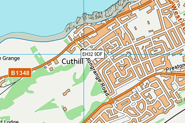 EH32 9DF map - OS VectorMap District (Ordnance Survey) EH32 9DF map - OS VectorMap District (Ordnance Survey)