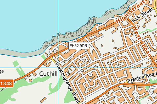 EH32 9DR map - OS VectorMap District (Ordnance Survey) EH32 9DR map - OS VectorMap District (Ordnance Survey)