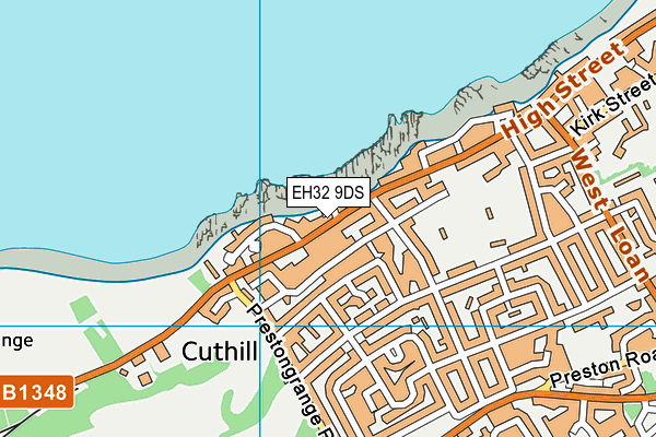 EH32 9DS map - OS VectorMap District (Ordnance Survey) EH32 9DS map - OS VectorMap District (Ordnance Survey)