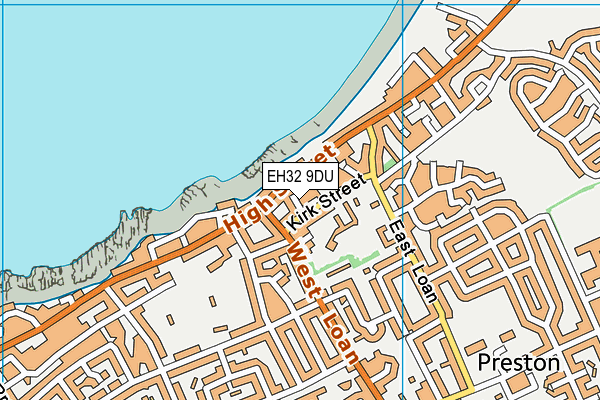 EH32 9DU map - OS VectorMap District (Ordnance Survey) EH32 9DU map - OS VectorMap District (Ordnance Survey)