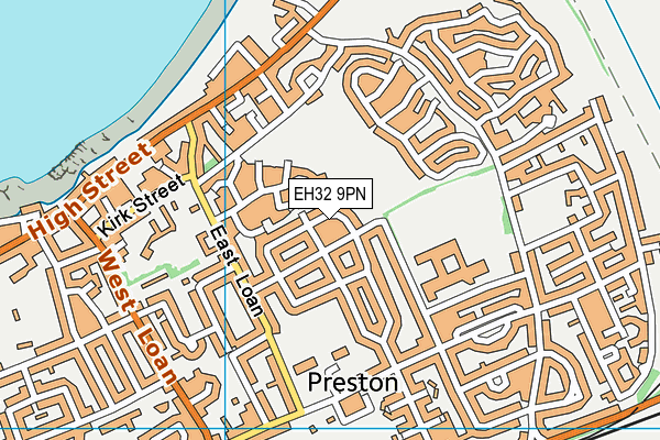 EH32 9PN map - OS VectorMap District (Ordnance Survey) EH32 9PN map - OS VectorMap District (Ordnance Survey)