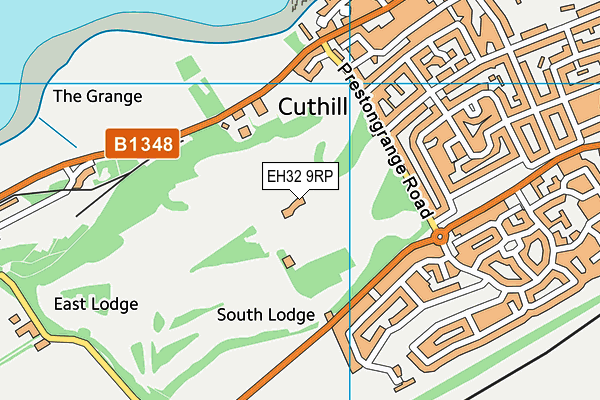 EH32 9RP map - OS VectorMap District (Ordnance Survey) EH32 9RP map - OS VectorMap District (Ordnance Survey)