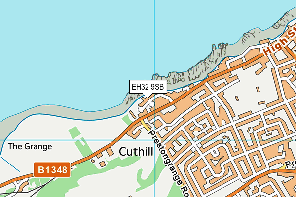 EH32 9SB map - OS VectorMap District (Ordnance Survey) EH32 9SB map - OS VectorMap District (Ordnance Survey)