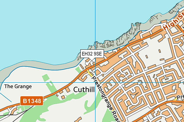EH32 9SE map - OS VectorMap District (Ordnance Survey) EH32 9SE map - OS VectorMap District (Ordnance Survey)
