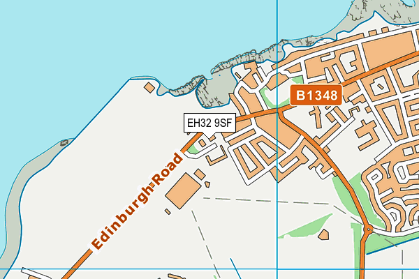 EH32 9SF map - OS VectorMap District (Ordnance Survey) EH32 9SF map - OS VectorMap District (Ordnance Survey)