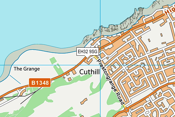 EH32 9SG map - OS VectorMap District (Ordnance Survey) EH32 9SG map - OS VectorMap District (Ordnance Survey)