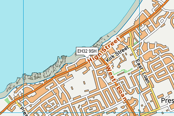 EH32 9SH map - OS VectorMap District (Ordnance Survey) EH32 9SH map - OS VectorMap District (Ordnance Survey)