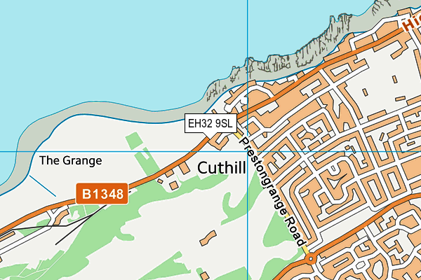 EH32 9SL map - OS VectorMap District (Ordnance Survey) EH32 9SL map - OS VectorMap District (Ordnance Survey)