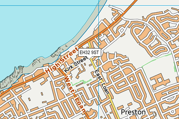 EH32 9ST map - OS VectorMap District (Ordnance Survey) EH32 9ST map - OS VectorMap District (Ordnance Survey)