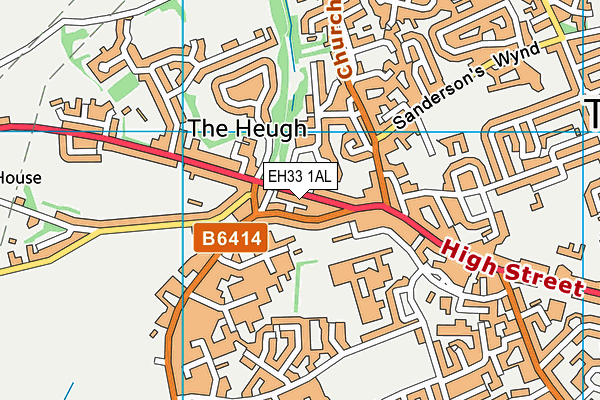 EH33 1AL map - OS VectorMap District (Ordnance Survey) EH33 1AL map - OS VectorMap District (Ordnance Survey)