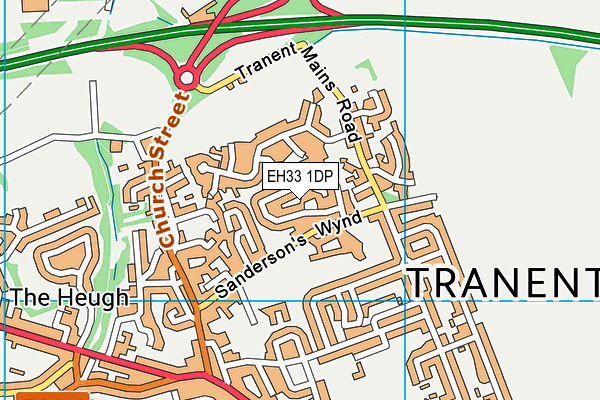 EH33 1DP map - OS VectorMap District (Ordnance Survey) EH33 1DP map - OS VectorMap District (Ordnance Survey)