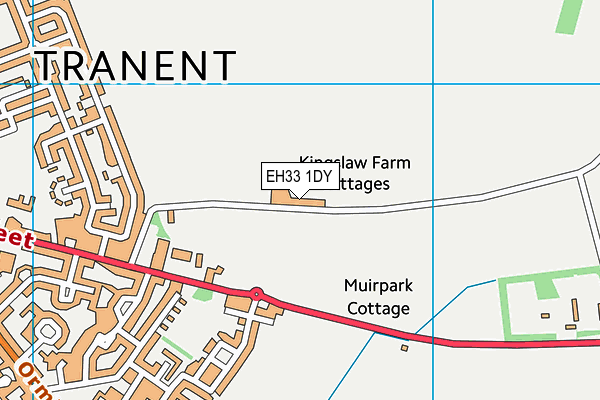 EH33 1DY map - OS VectorMap District (Ordnance Survey) EH33 1DY map - OS VectorMap District (Ordnance Survey)
