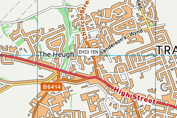 EH33 1EN map - OS VectorMap District (Ordnance Survey) EH33 1EN map - OS VectorMap District (Ordnance Survey)