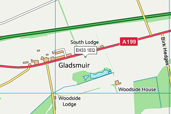 EH33 1EQ map - OS VectorMap District (Ordnance Survey) EH33 1EQ map - OS VectorMap District (Ordnance Survey)