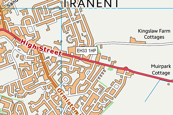 EH33 1HP map - OS VectorMap District (Ordnance Survey) EH33 1HP map - OS VectorMap District (Ordnance Survey)